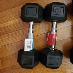 Weights; 10lb dumbbell; new- $40