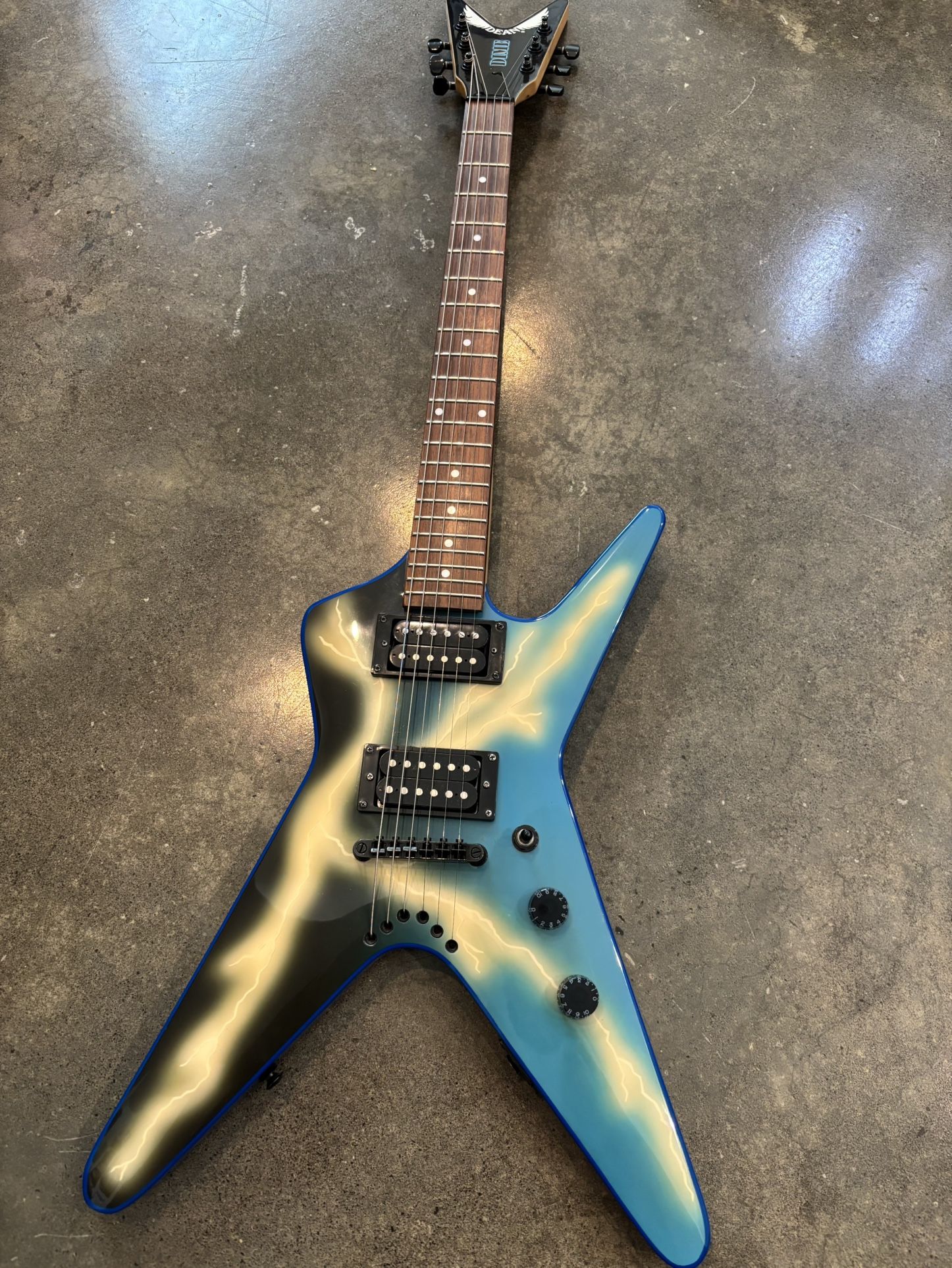 Dean Baby ML Dime "From Hell" Lightning Dimebag Guitar