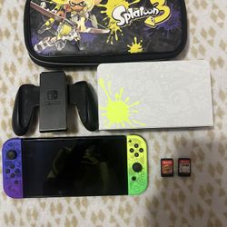 Nintendo Switch Oled Splatoon Edition