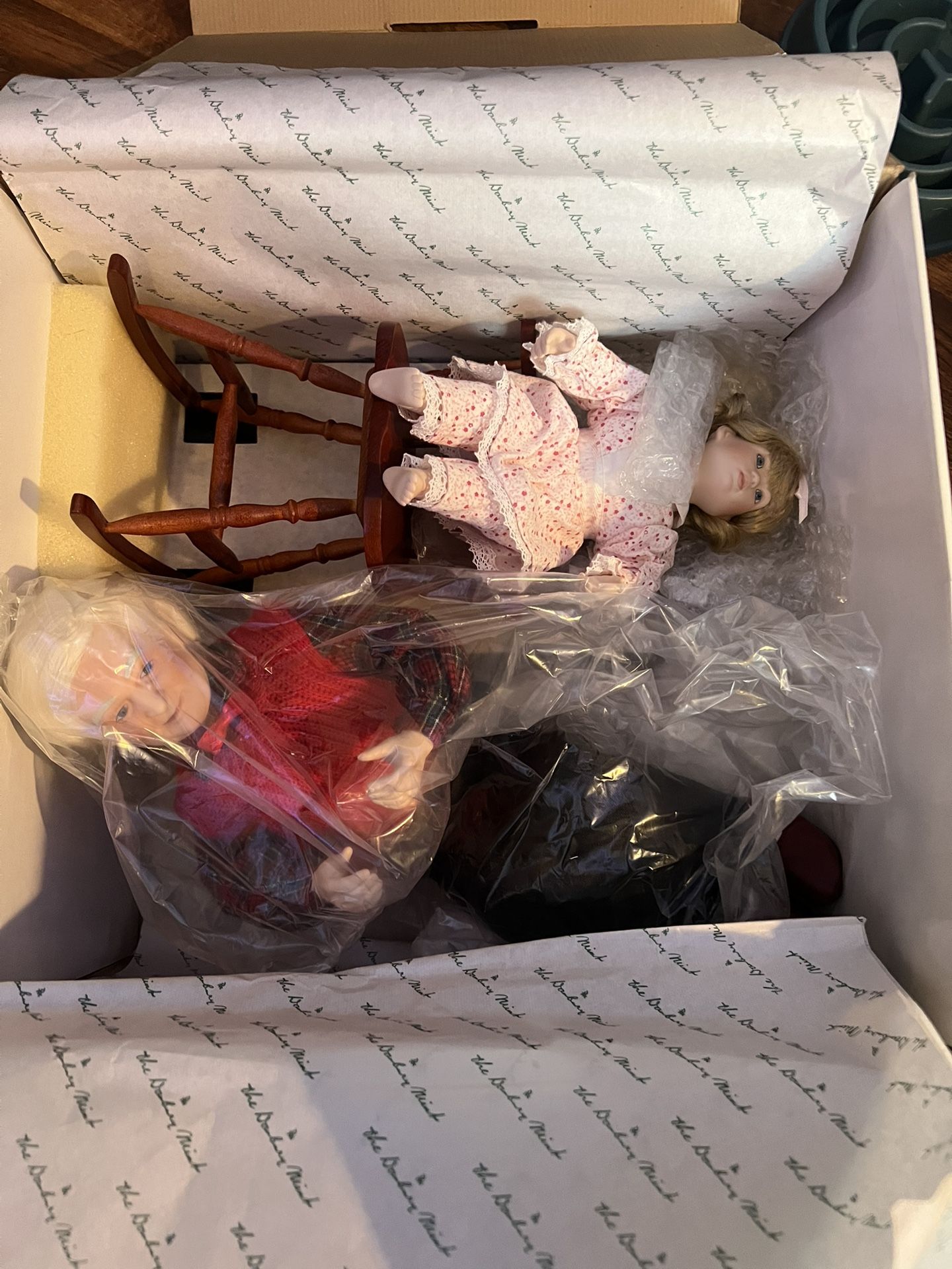 Vintage porcelain doll