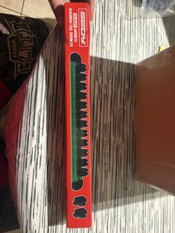 (1) Magnetic Screwdriver Organizer and Wrench Organizer, 14-Slot Screwdriver and Wrench Holder, Magnetic Aluminum Rail Tool Organizer for Tool Box Dra