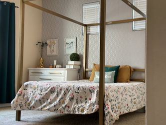 Bed and Dresser