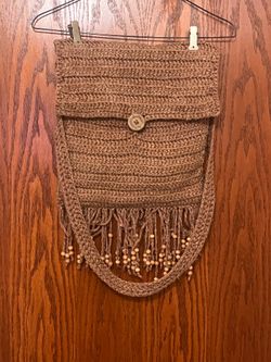 1970’s Hand Knit Purse