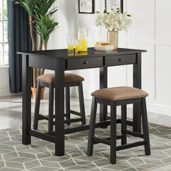 💥HUGE BLowout Furniture Sale!💥 Brand New Pub Table And 2 Stools! $50 Down Takes It Home Today! 
