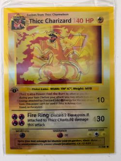 Thicc Pokemon 3d lenticular poster
