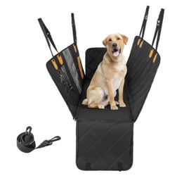 Dog Car Seat Cover with Leash