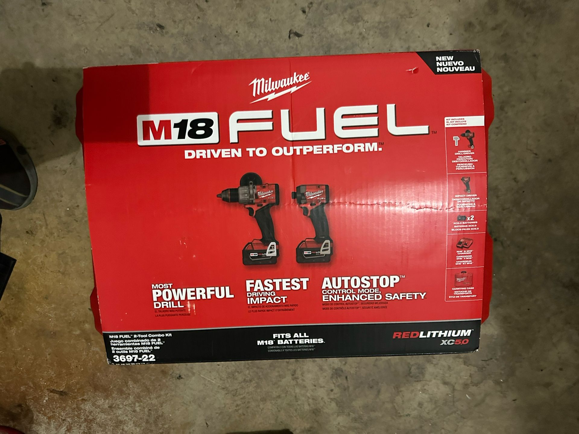 Hammer Drill And Impact Driver Milwaukee