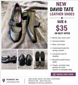 New Leather David Tate Pumps