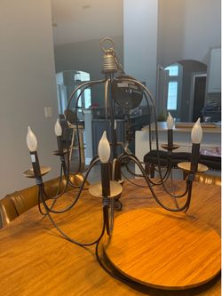 Chandelier with five lights