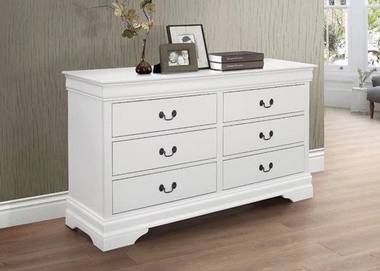 Brand New 6-Drawer White Dresser