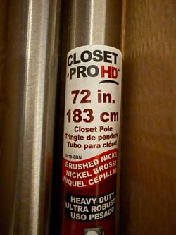 Knape & Vogt Closet PRO HD John Sterling hanger bars