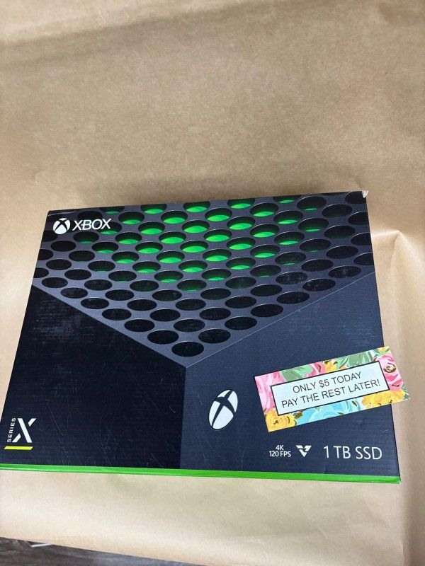Xbox Series X Game Console New - Pay $1 today and pay the rest later -