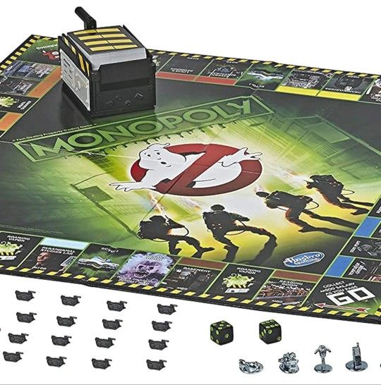 Hasbro Monopoly Game:Ghostbusters Special Edition Board Game Who You Gonna Call