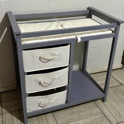Wooden Baby Changing Table