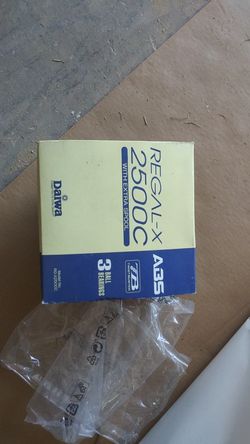 Daiwa regal-x 2500c.