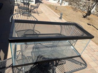Terrario de vidrio para reptiles 🐊 Glass reptile terrarium