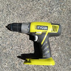 RYOBI ONE+ 18V Cordless 1/2 in. Drill/Driver (Tool Only) P271 Black Green

