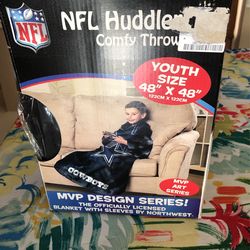 Brand new never been used! Dallas Cowboys Limited Product NFL Hudler comfy throw