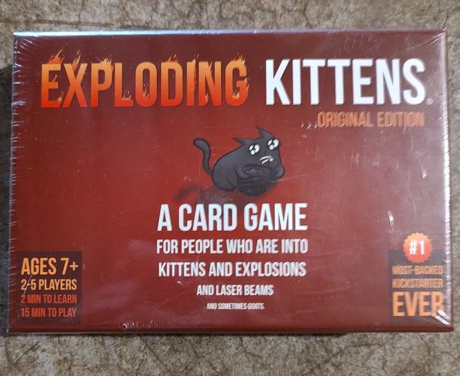 Exploding Kittens Card Game NIS