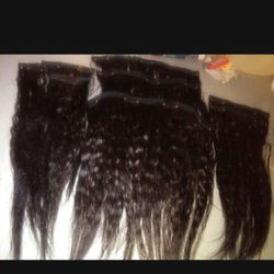 REAL HUMAN HAIR EXTENSIONS 