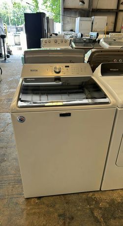 Maytag Top Load Washer - Agitator Stainless Steel Drum