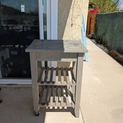 Plant Potting Stand And Small Ceramic Pots