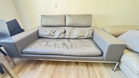 Contempo Full Leather Sofa