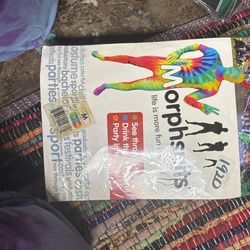Tie Dye Morph Suit Costume