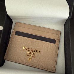 New PRADA card Holder