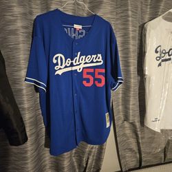 Dodgers Orel Hershiser Mitchell & Ness Size 56 3xl