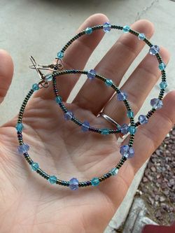 Hoop earrings