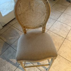 Bar Chair Beise / Tan - 4 Available $20 Each 