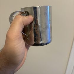 Vintage MORICO Stainless Steel Cup – Made in Japan – 18-8 Steel