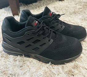 Steel Toe work shoes, light-weight work safely.  Men's size 13