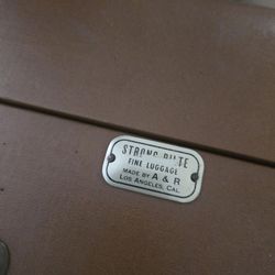 1960 Sears Featherlight Luggage