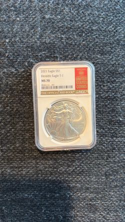 2021 Heraldic Eagle T-1 MS70