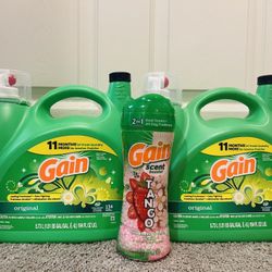 Gain Liquid Detergent Bundle (3 For $44)