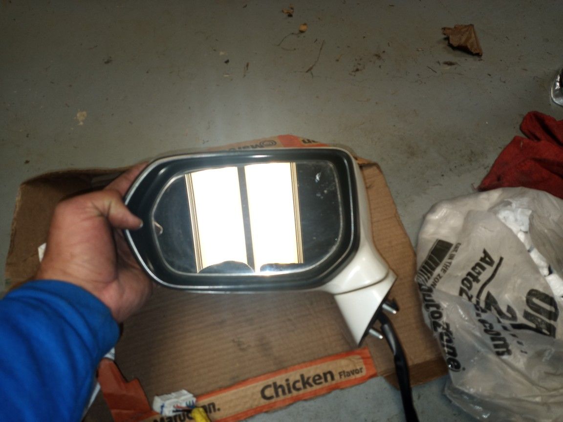 2008 Acura Rdx Driver Side Mirror Pearl White