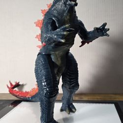 Godzilla x Kong: The New Empire Giant Godzilla Evolved 11" Figure Toho Playmates Kids Toy Monster