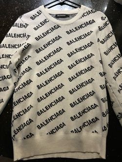Balenciaga Allover Sweater