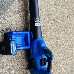 Kobalt Gen4 40-volt 520 - CFM 120-MPH Battery Handheld Leaf Blower 4 Ah (Battery and Charger Include