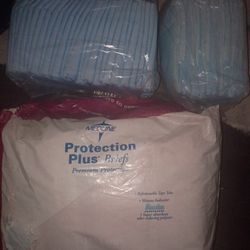 Adult Briefs Large And Bed Pads
