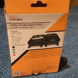 Travel packaging cubes six pieces
