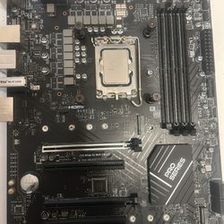 Motherboard / CPU Combo With Intercooler.
