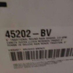 Kohler Traditional Round Rain Can Shower Head In Brushed Bronze