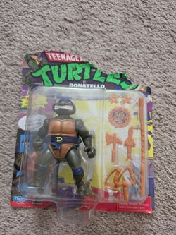 TMNT Donatello Action Figure on Card