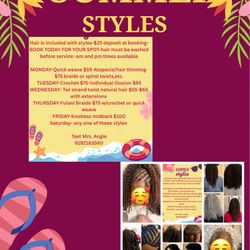 Summer Hairstyles And Wigs/toppers