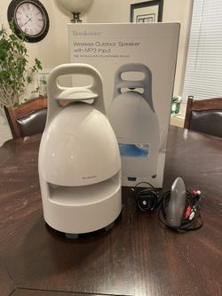 Brookstone Wireless Outdoor Speaker. Good Condition