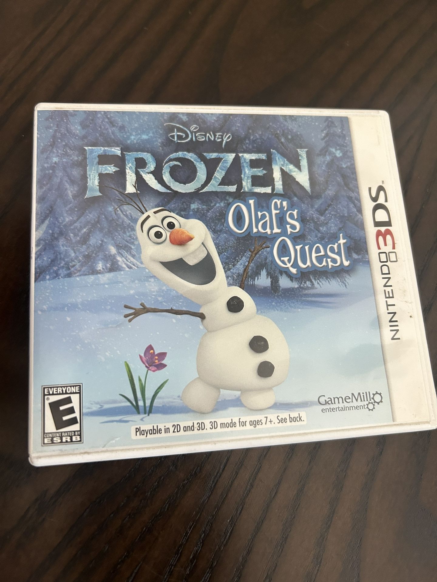 Disney Frozen Olaf's Quest ( Nintendo 3DS, 2013)