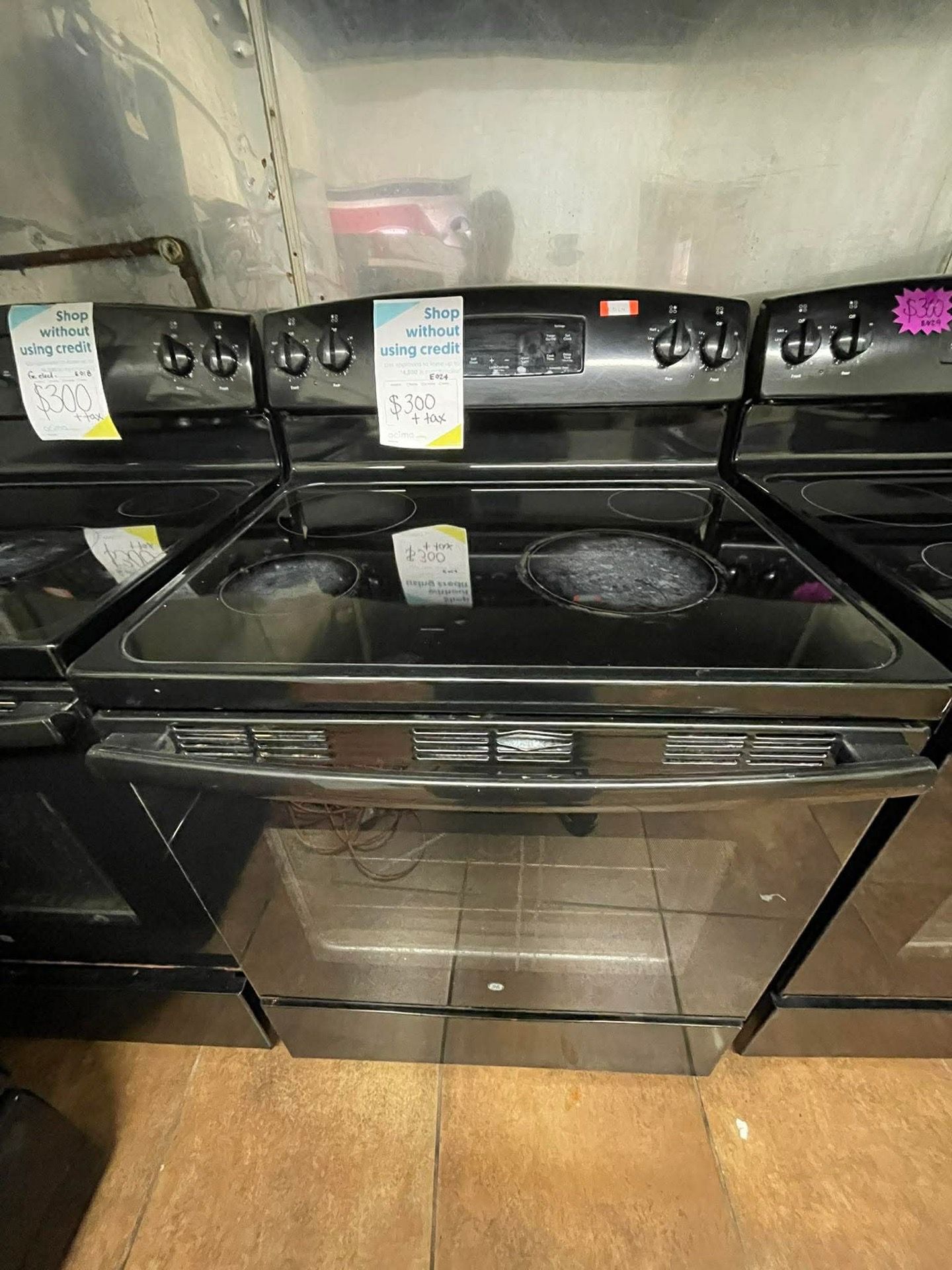 Electric stoves